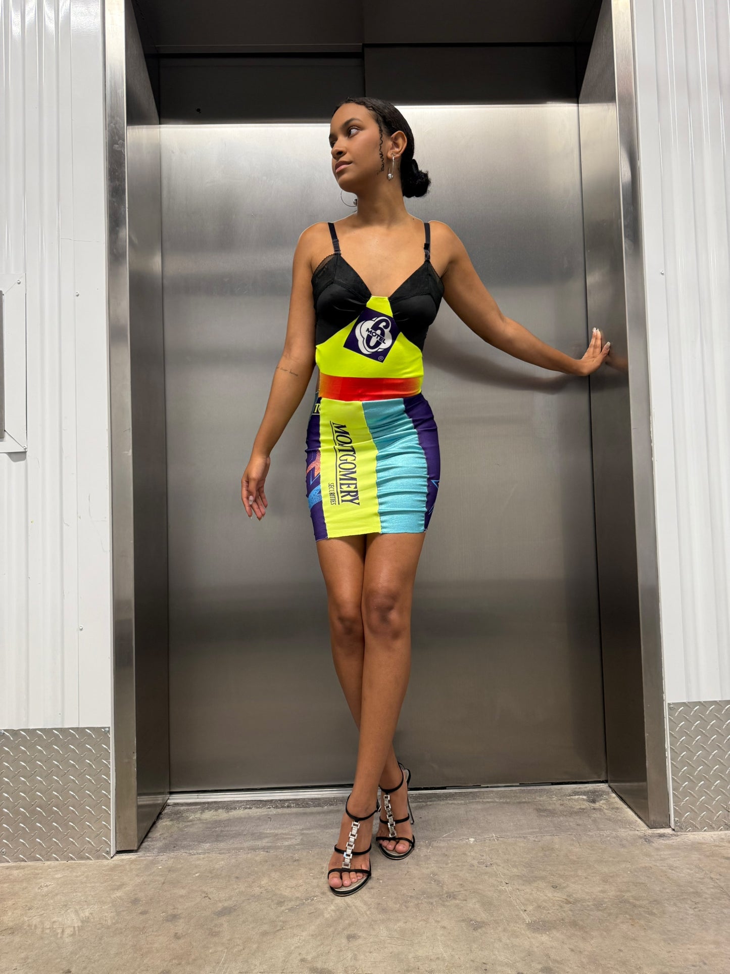 Neon Cycle Dress 001