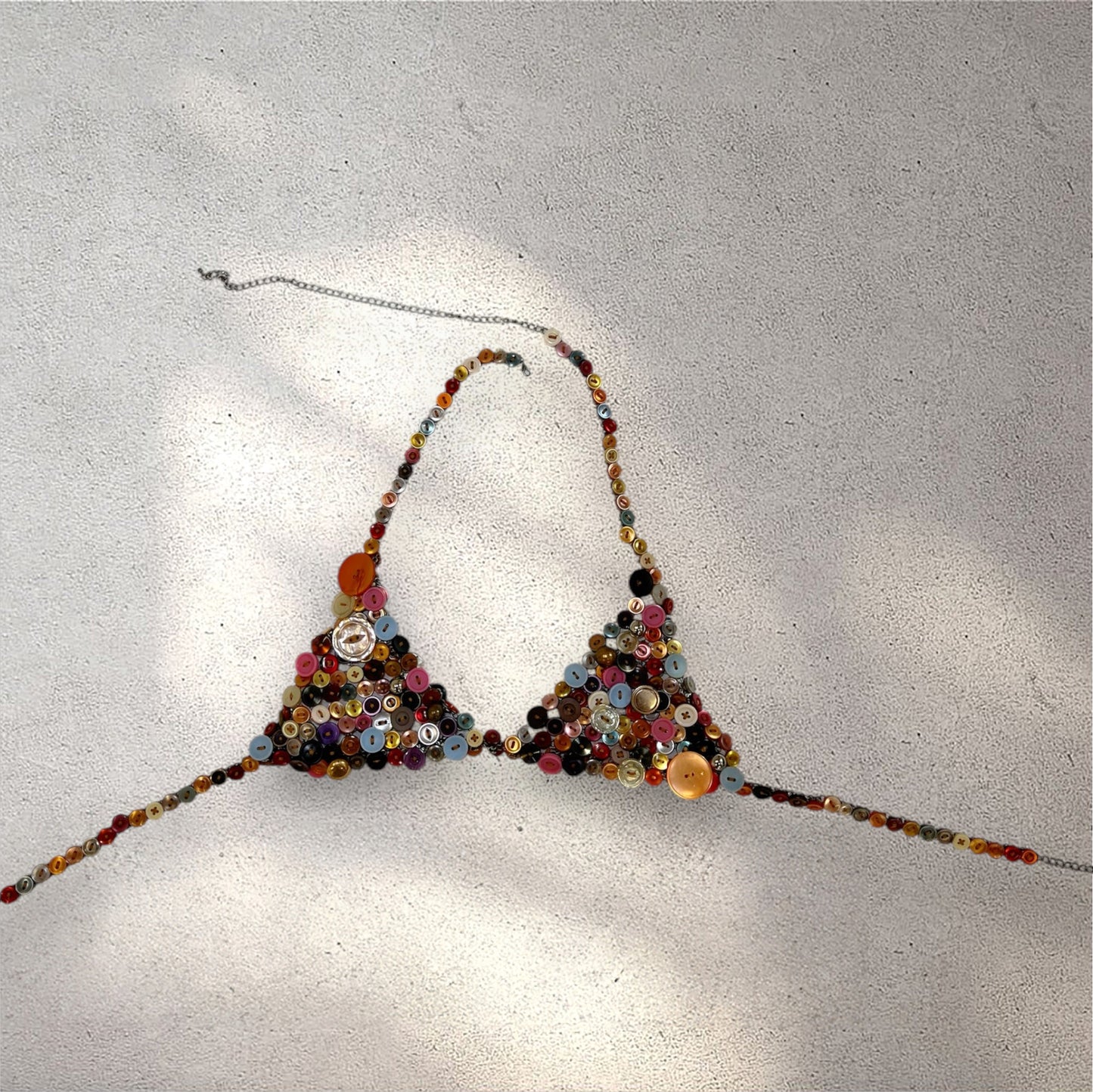 Button Bralette Top 001