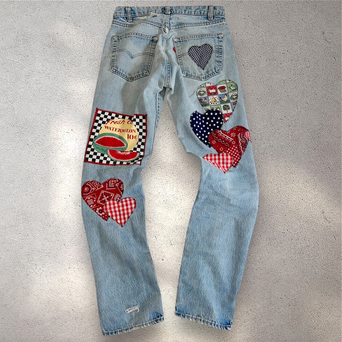 Vintage Patchwork Levi’s 001