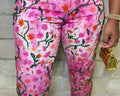 Floral Beaded Pants 001