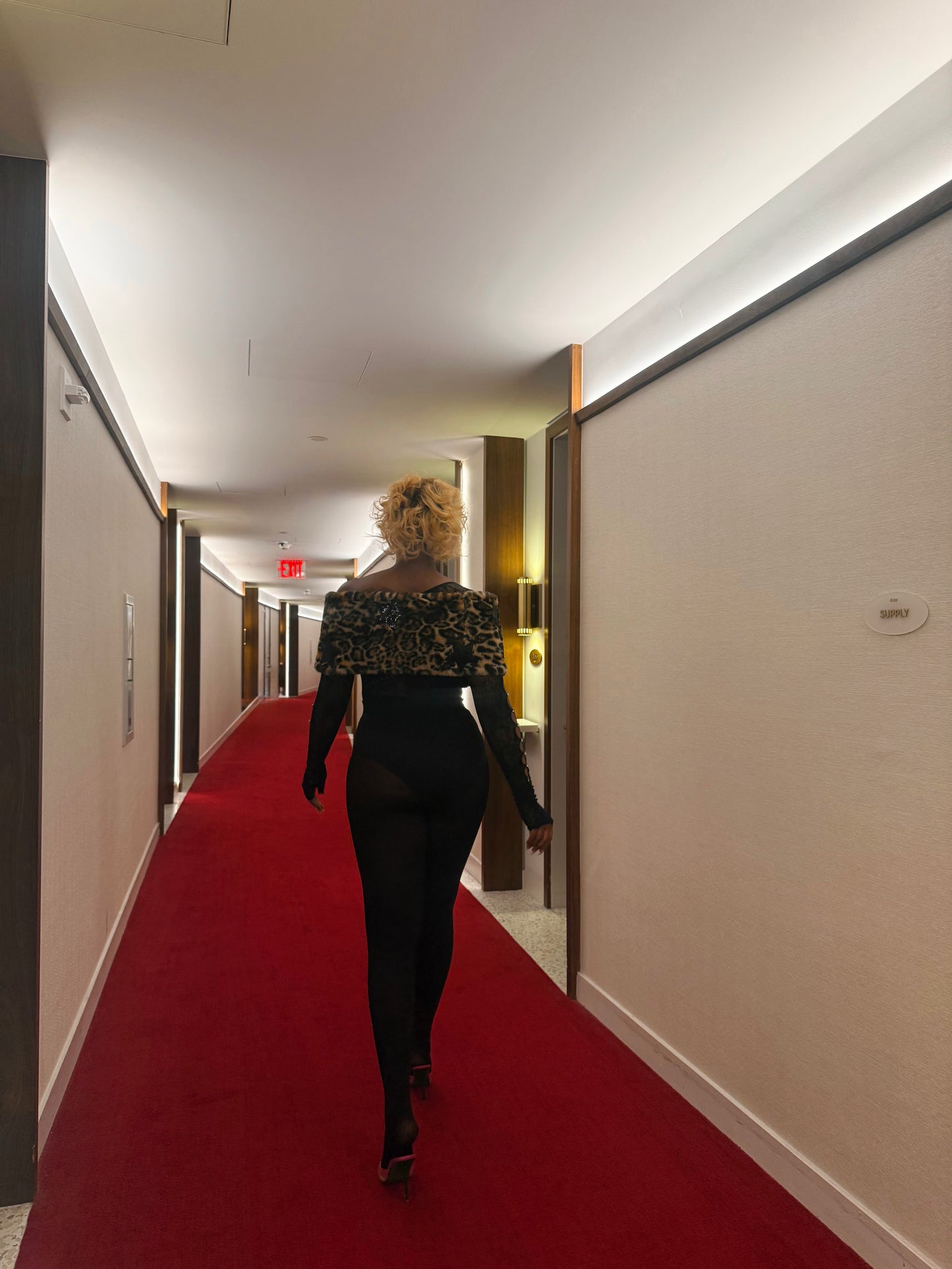 Leopard star shawl 001