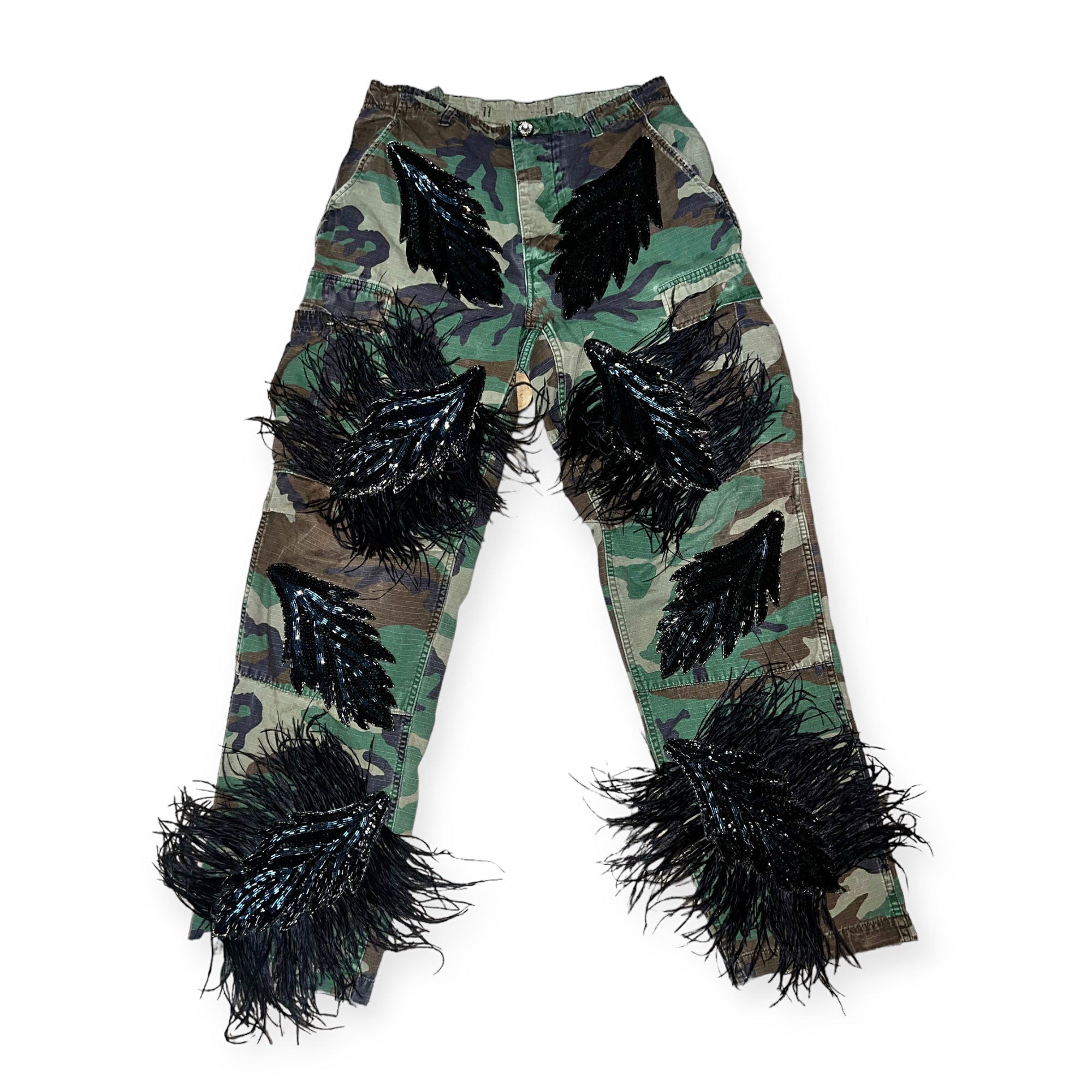 Camo Glam Pants 001