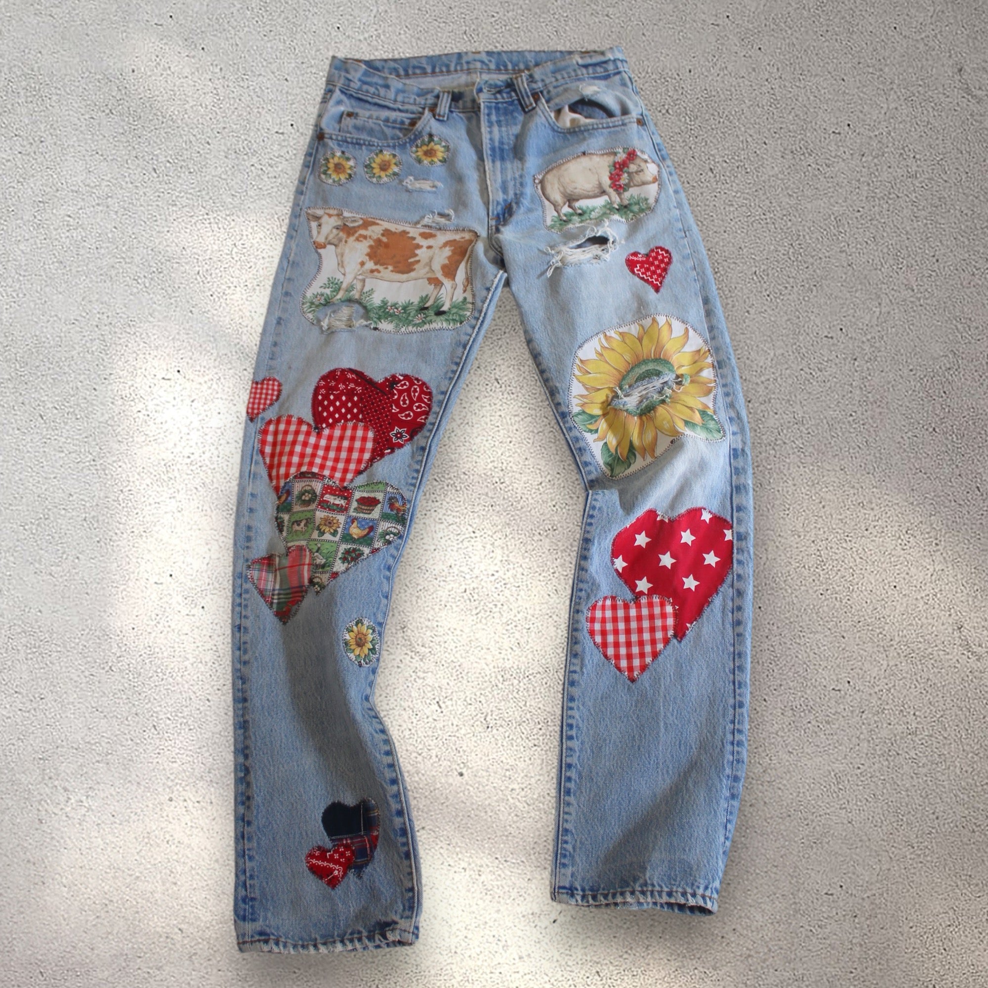 Vintage Patchwork Levi’s 001