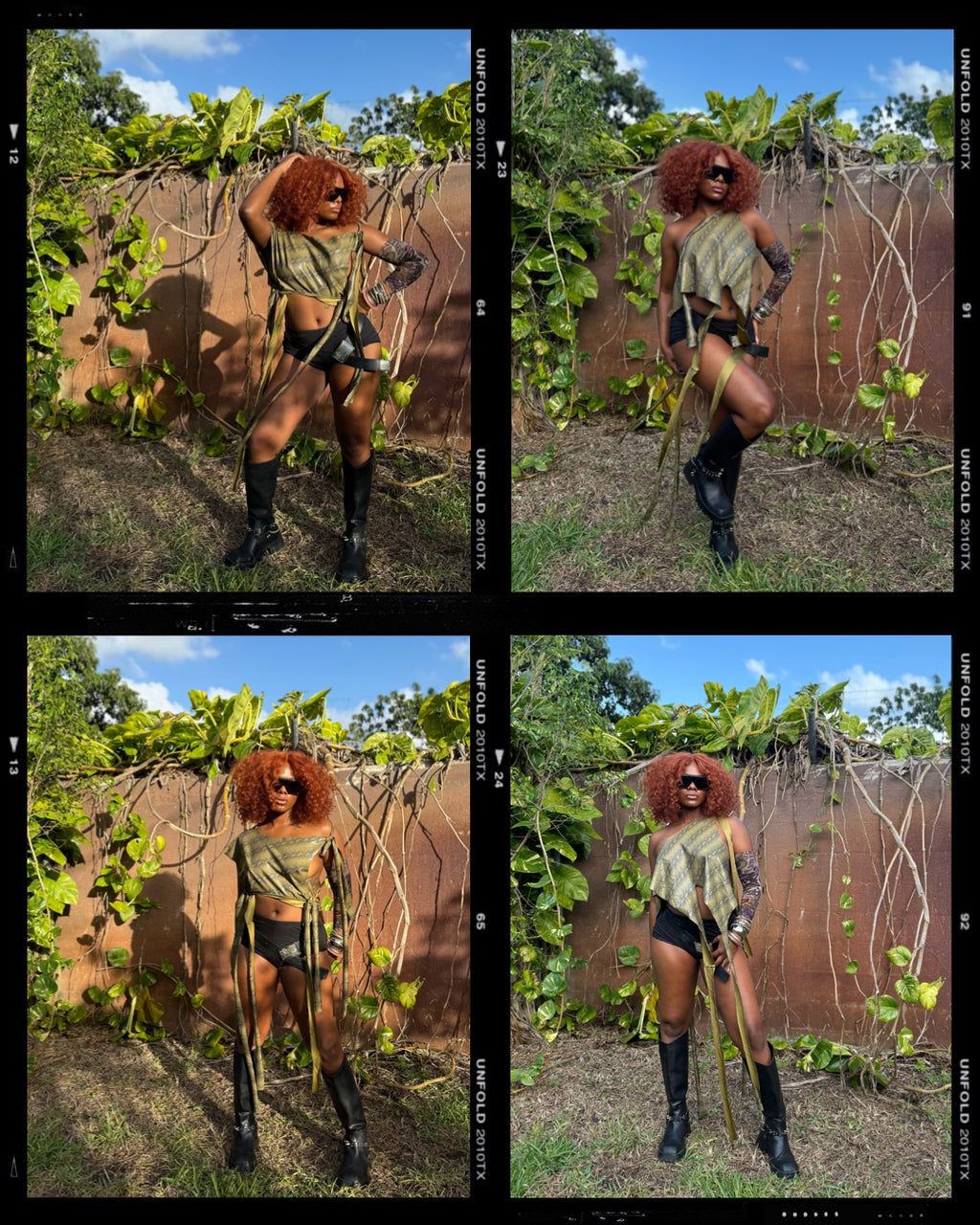 Snakeskin Convertible Tee 001