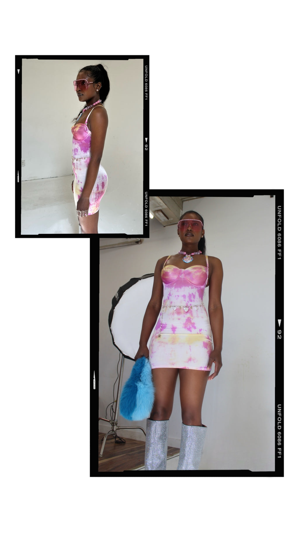 Tie dye Dress 001