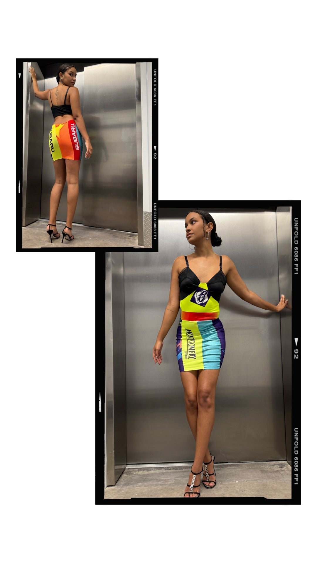 Neon Cycle Dress 001